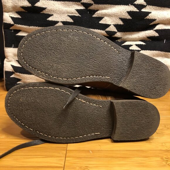 Aldo sz 7 (Womens 9) Brown Vintage Rustic Style Jump Boots Toe Cap Indiana Jones - Picture 6 of 9